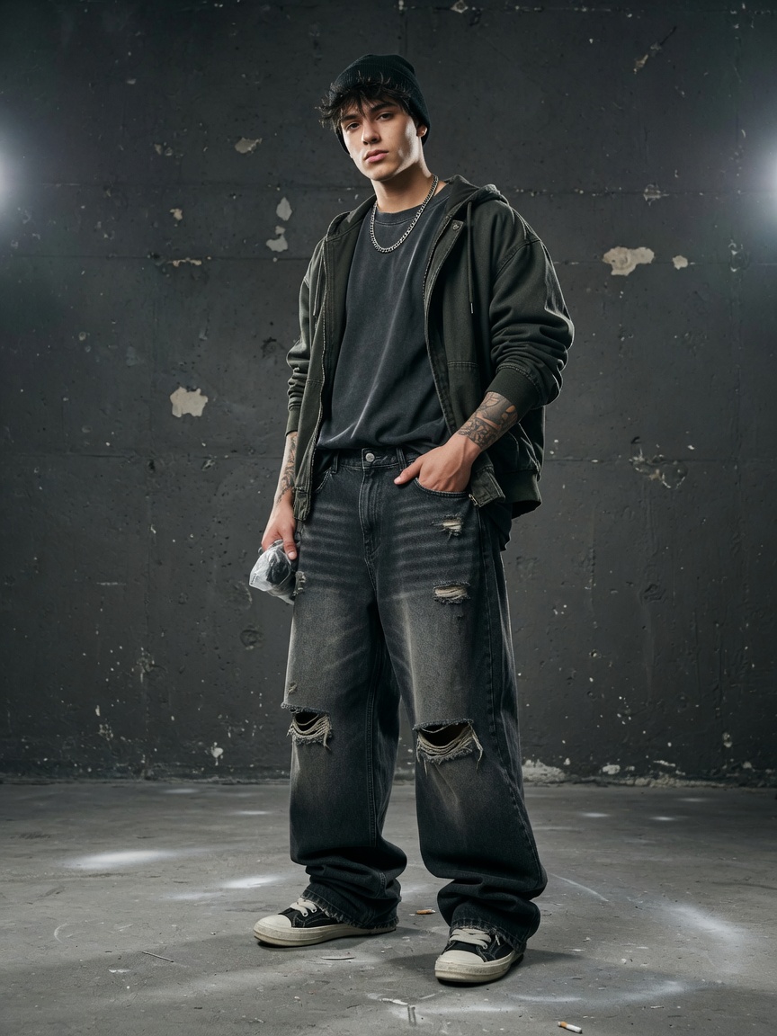 Fade Baggy Denim