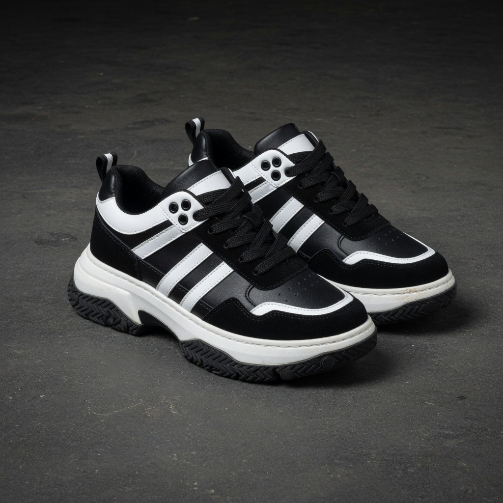 Block Retro Sneaker