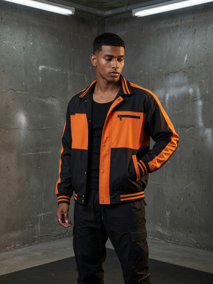 Colorblock Track Jacket